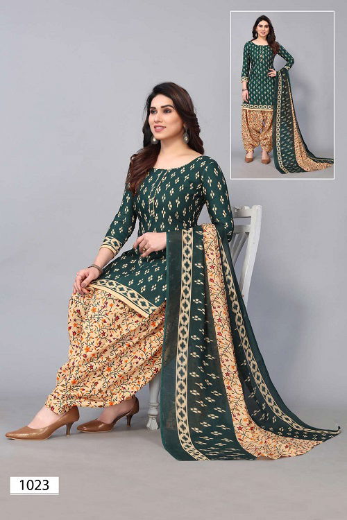 Patiyala Special 1002 Regular Wear Wholesale Cotton Dress Material